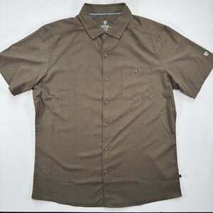 Chemise homme KUHL 7211 Uproar 5 panneaux S marron gaufré